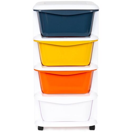 Modern Home ModernHome Ormarić na Kotačima s 4 Ladice 74 x 35,5 cm Slike