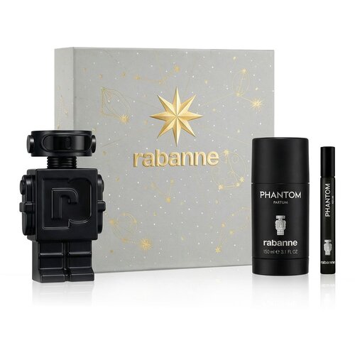 Paco Rabanne Rabanne Phantom Parfum 100 ml + DEO VAPO 150 ml + Parfum MINI 10 ml (man) Slike