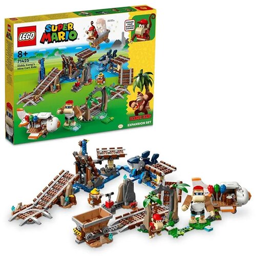Lego Super Mario: Razširitveni komplet Diddy Kongova vožnja z rudniškim vozičkom Cene