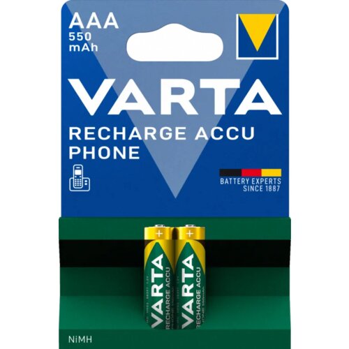 Varta 2/1-Punjive baterije aaa ppb HR03 550 mah Cene