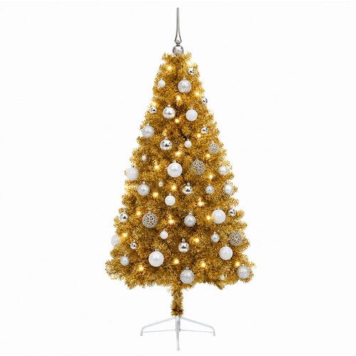  Umjetno božićno drvce s kuglicom 150 cm 150 LED lampica Slike