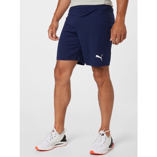 Puma &amp;Scaron;portne hlače &amp;#039;TeamRise&amp;#039; mornarska / bela Slike