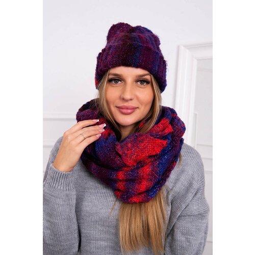 Kesi Women's set with mocher K208 red + purple blue Cijene