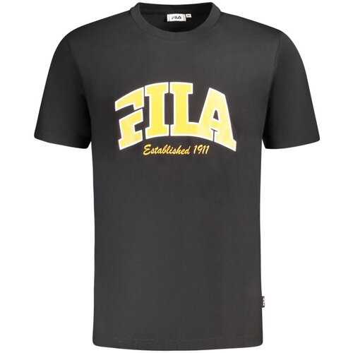 Fila Mu&amp;scaron;ka Majica Kratkih Rukava Crna Slike