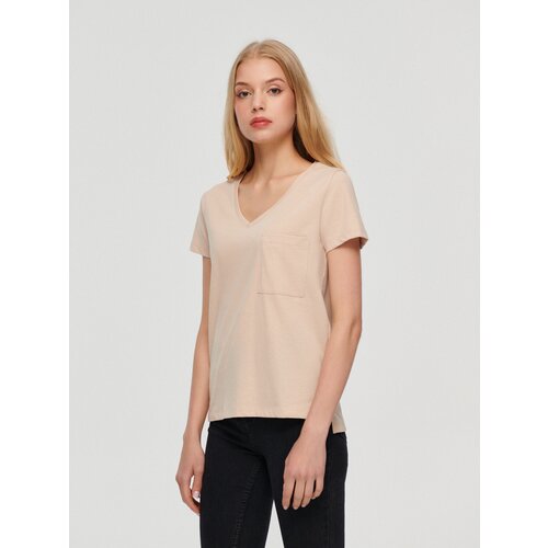 House - Obična majica kratkih rukava Basic - Bež Slike