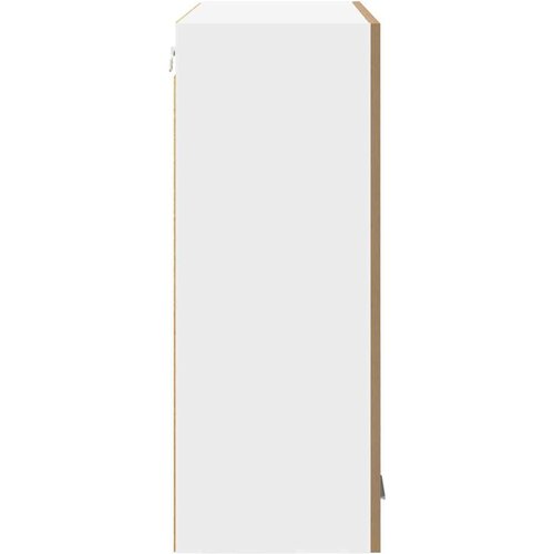 VidaXL viseći ormarić s policom riga umjetnički hrast 80 x 31 x 80 cm Slike