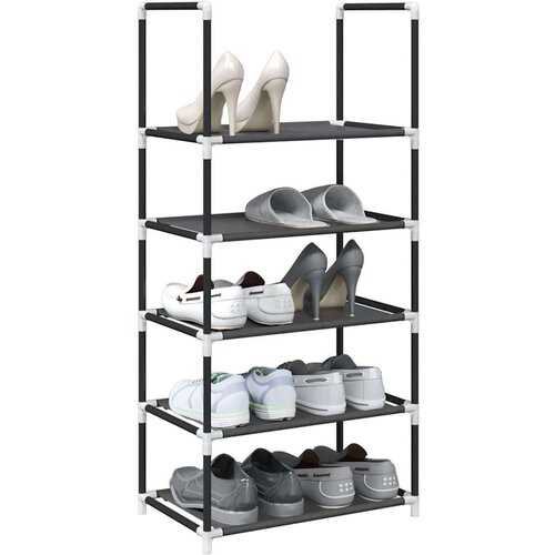 vidaXL Stalak za cipele 5 nivoa crni 44x28x94 cm netkana tkanina Cijene