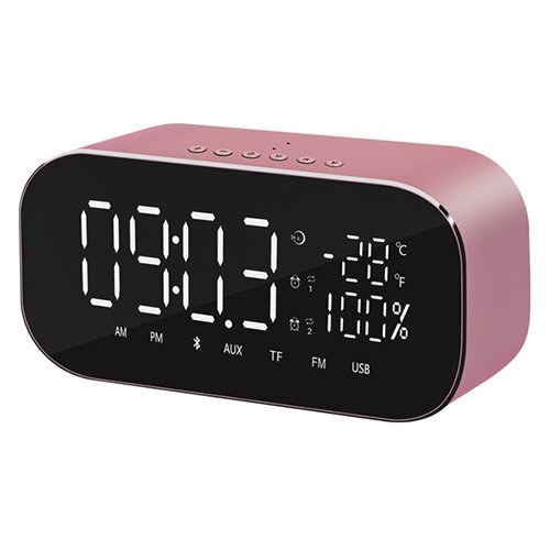 Radio budilnik Akai ABTS-S2 pink Slike