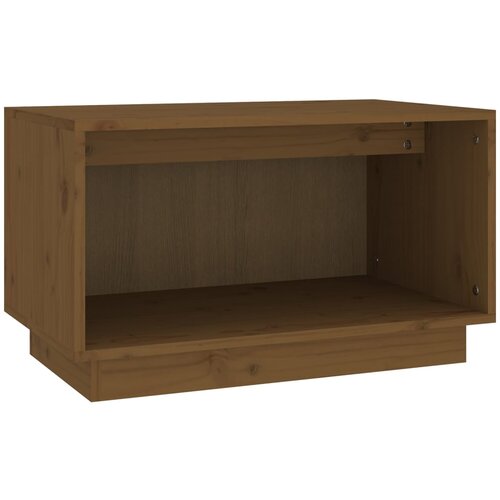 Maison Chic TV omarica - TV stojalo - Televizijska omarica medeno rjava 60x35x35 cm trdna borovina, (21701102) Cene