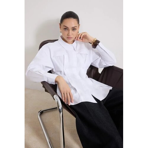 Trendyol Modest Ženska ko&amp;scaron;ulja Tctss26Tg00016, Bela Slike