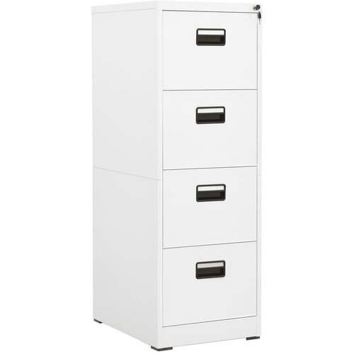 vidaXL arhivska omarica bela 46x62x133 cm jeklo Cene