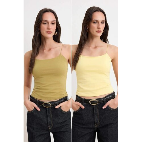 TRENDYOLMILLA Ženski set majici TWOSS24AL00048, Višebojni Cene