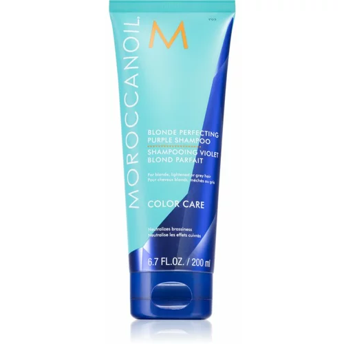 Moroccanoil Color Care ljubičasti šampon za toniranje za plavu kosu 200 ml