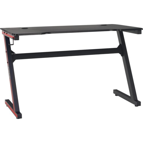 Kondela Gaming miza/računalni&scaron;ka miza, črna/rdeča, MACKENZIE 120 cm Cene