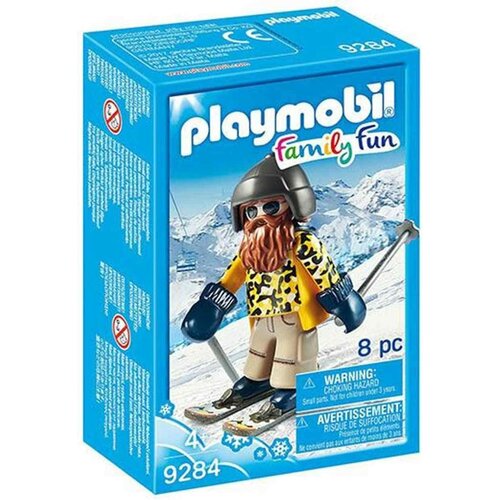 Playmobil Figura Skijaš 9284 žuta Cene