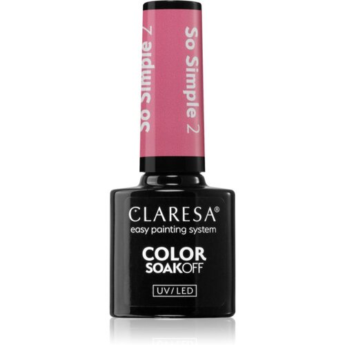 Claresa SoakOff UV/LED Color So Simple gel lak za nohte odtenek 2 5 g Cene