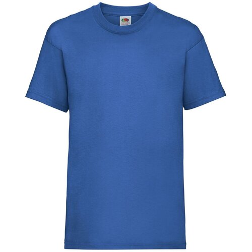 Fruit Of The Loom Blue Cotton T-shirt Slike