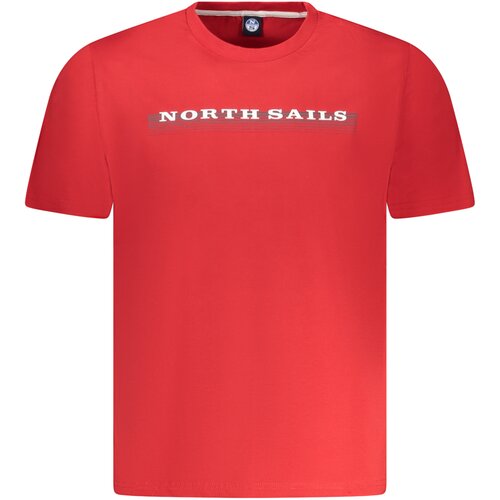 North Sails MEN&#39;S SHORT SLEEVE T-SHIRT RED Cijene