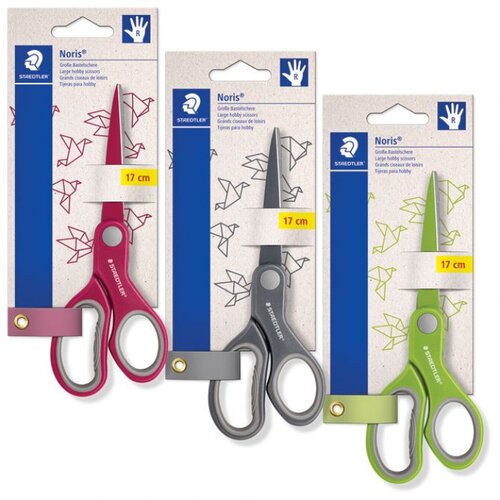  ŠKARE ŠKOLSKE 17 CM NORIS HOBBY STAEDTLER 965 17P BK SORT BLISTER Cene