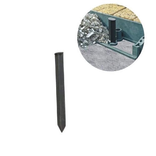 green-split Plastični sidro 25x3 cm za robove trate Fleksibilen boden sidro, (5000218473) Cene