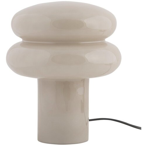 Leitmotiv Bež staklena stolna lampa (visina 24 cm) Incesante &amp;ndash; Slike