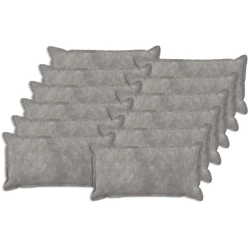  Presvlaka za jastuk 12 pcs HOUTEN Svjetlosiva 40 x 80 cm Cijene