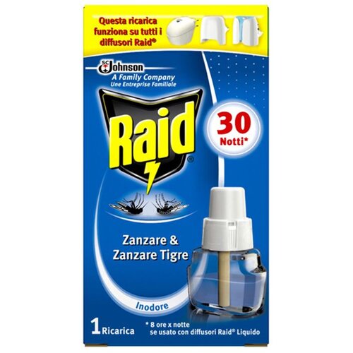 Raid Polnilo za električni aparat Raid (21 ml, s tekočim insekticidom) Slike