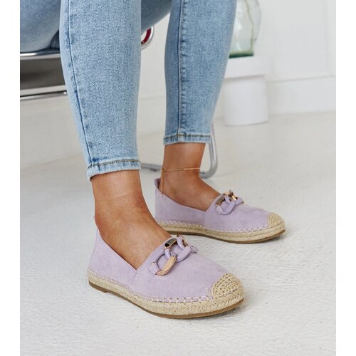 Gemre Purple espadrilles with Radwan's chain Cijene