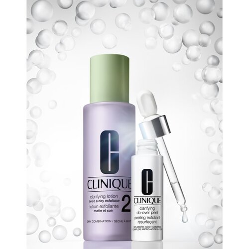 Clinique Clarifying Do-Over Peel piling sa voćnim kiselinama i morskim algama 30 ml Slike