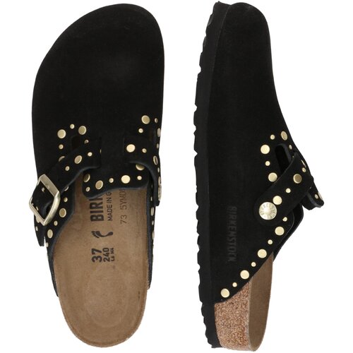 Birkenstock Nizki natikači &amp;#039;Boston Rivet LEVE&amp;#039; črna Slike