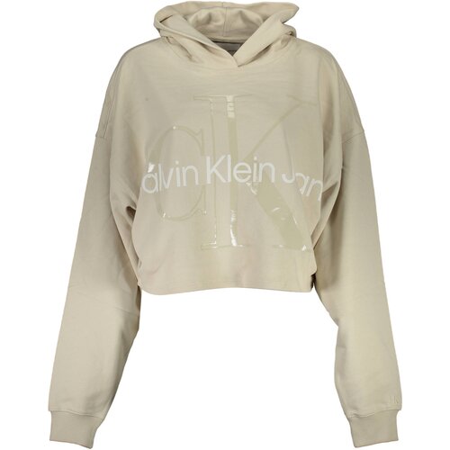 Calvin Klein SWEATSHIRT WITHOUT ZIP WOMAN BEIGE Slike