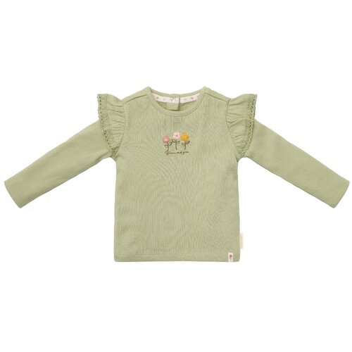 Little Dutch® otroška majica z dolgimi rokavi green Cene