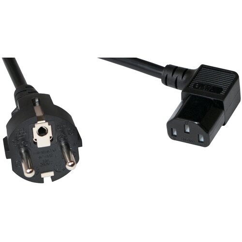 Logilink IEC priključni kabel [1x za&scaron;čitni kontakt-vtič - 1x IEC vtičnica C13] 2 m črna (20421963) Cene
