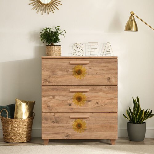  Commode Leva Gravis Seed, 80x95x43 cm, Smeđa Cene