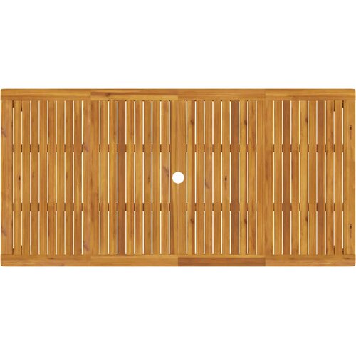  Vrtni blagovaonski stol 180 x 90 x 75 cm masivno bagremovo drvo Slike