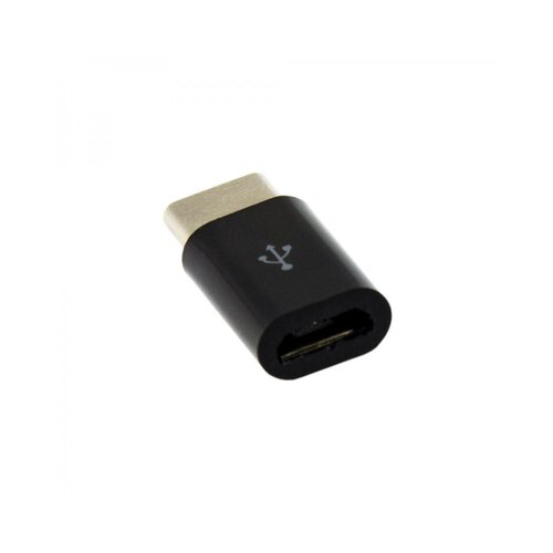 S Box Adapter Micro USB F- Type C M, crni Cene