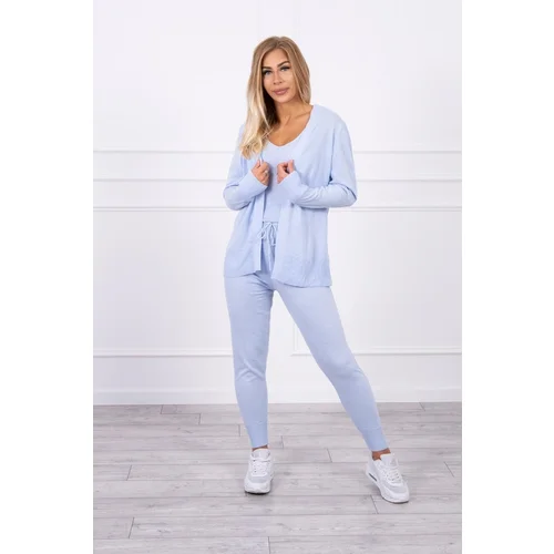 Kesi 3-piece sweater set blue Kesi 3-piece sweater set blue