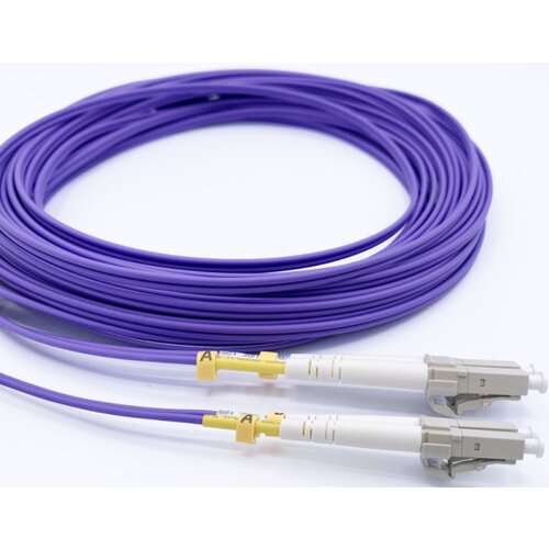  FO LC/UPC - LC/UPC MM 2M OM4 DX Purple Slike