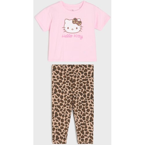 Sinsay Dvodijelna pamučna pidžama Hello Kitty Slike