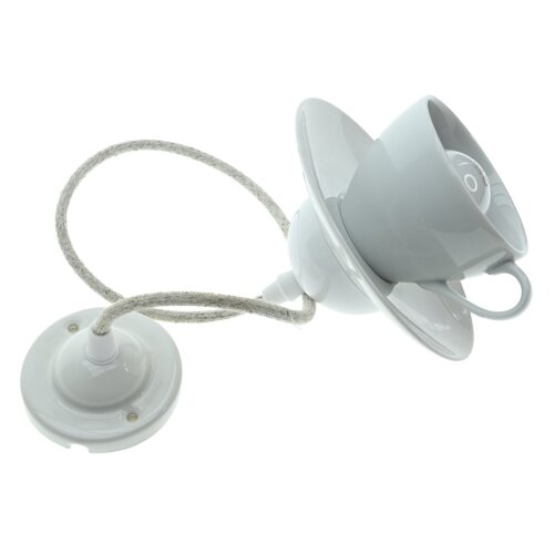  Bohemia-Design - Porcelanski luster na sajli 1xE27/60W/230V Slike