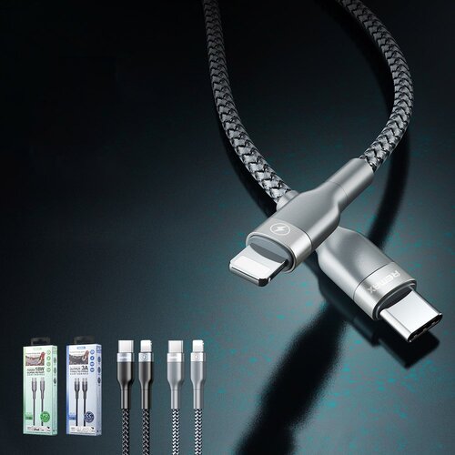 Remax USB Type-C / Lightning 18 W PD kabel Slike