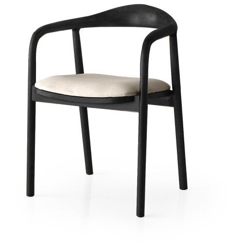 Hanah home PA - 031 Light GreyBlack Chair Cene