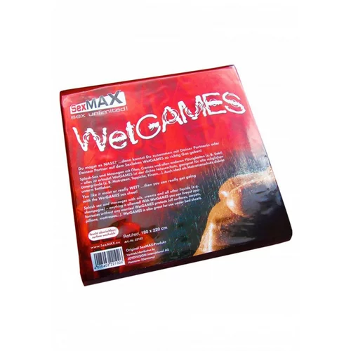Joydivision SexMAX WetGAMES Vinyl Sheet 180 x 220 cm - Red