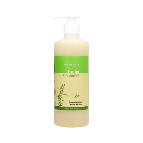 Tiroler Kr&amp;auml;uterhof bio &amp;scaron;ampon od kamilice - 500 ml Slike