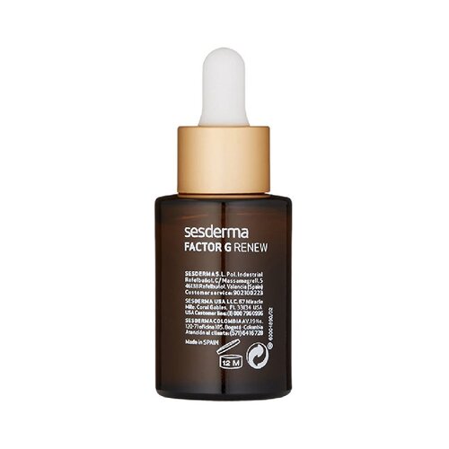 Sesderma Factor G Renew serum za kožo obraza z rastnim faktorjem za pomladitev kože 30 ml Slike