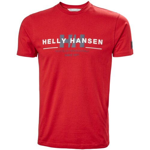 Helly Hansen rwb graphic t-shirt, muška majica, crvena 53763 Slike