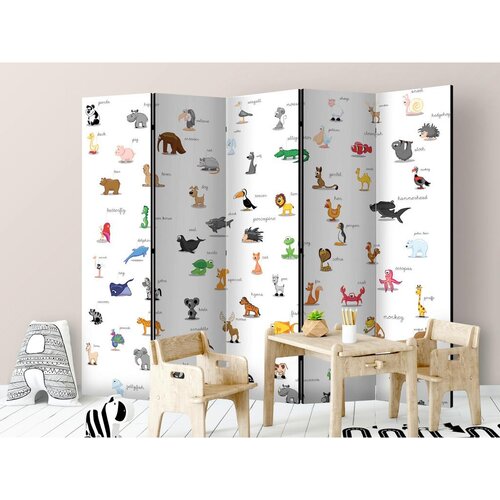 Artgeist Paravan Animals I, 5-Delni, Dvostranski Slike