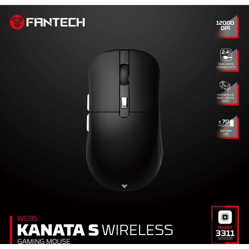 Fantech Mis Wireless Gaming WG9S Kanata S crni Cene