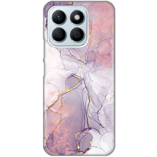 torbica silikonska print za honor X8b pink marble Slike