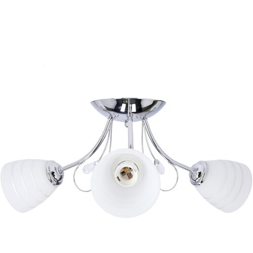 Candellux luster/visilica-simpoland i viseća lampa 3*40W E27 hrom Slike